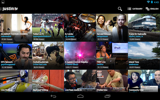 About: Justin.tv (Google Play version) | | Apptopia