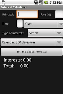 Free Interest Calculator APK for Android