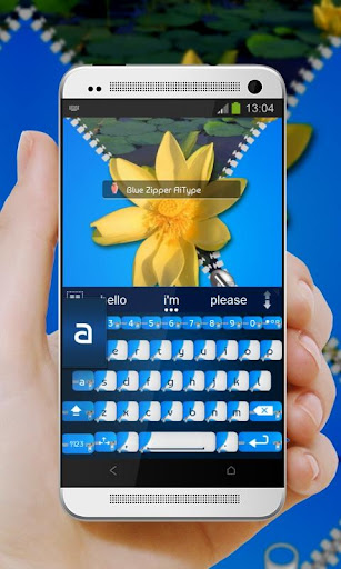 免費下載個人化APP|Blue Zipper AiType Theme app開箱文|APP開箱王