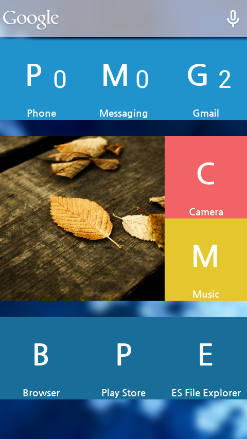    SquareHome.Phone (Launcher)- screenshot  