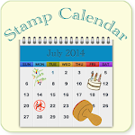 Cover Image of ดาวน์โหลด Stamp Calendar（スタンプ カレンダー） 1.7.2 APK
