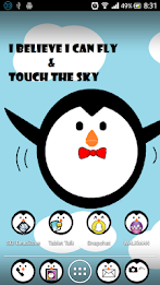 Free Penguin Apex/Nova theme poster 1