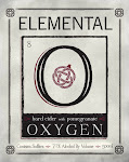 Elemental Hard Cider Oxygen Pomegranate Cider