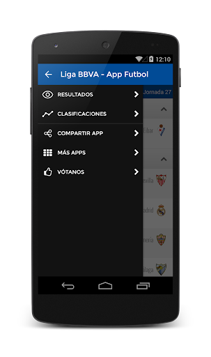 Liga BBVA - App Futbol