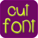 Cute Fonts For Galaxy Free mobile app icon