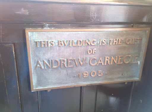 Andrew Carnegie Gratitude Plaque