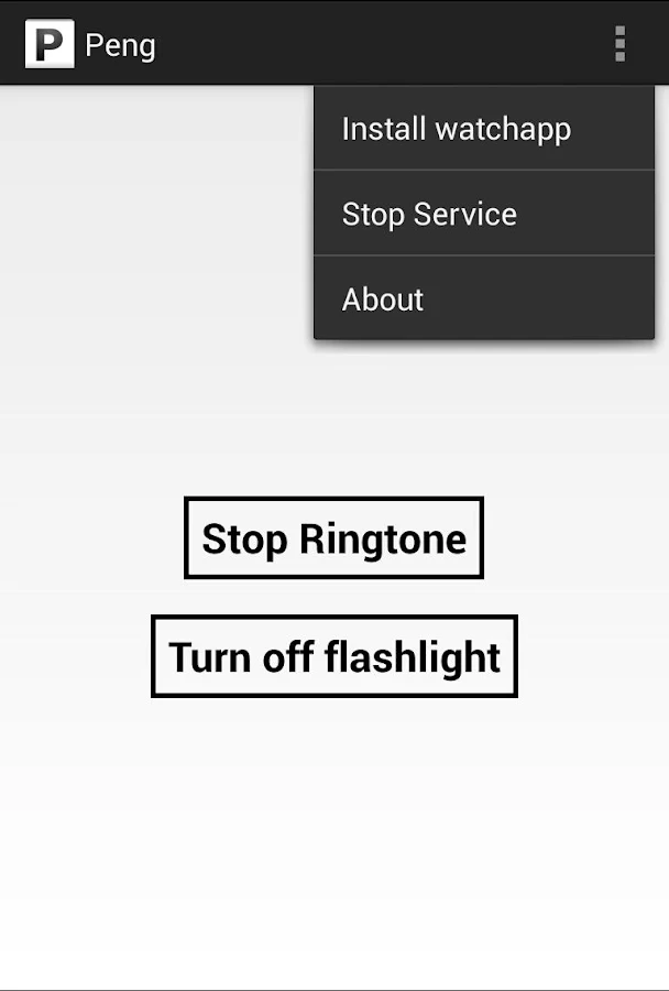 Peng for Pebble - screenshot