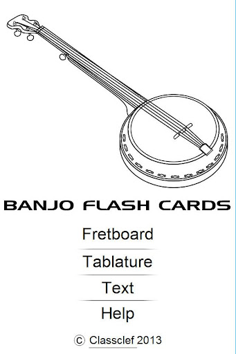 【免費音樂App】Banjo Notes Flash Cards-APP點子