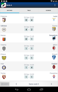 Serie A Il Calcio Livescore Screenshots 0