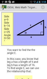 IDEAL Web Math Trig/Calculus Screenshots 13