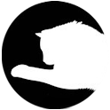 Simple cat toy laser logo