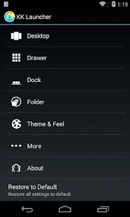 KitKat Launcher ( Android 4.4) - screenshot thumbnail