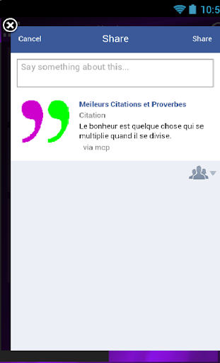 【免費生活App】Meilleures Citation & Proverbe-APP點子