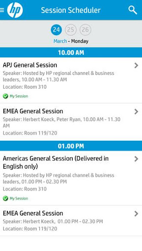 【免費生產應用App】HP Mobility 2014 - Middle East-APP點子