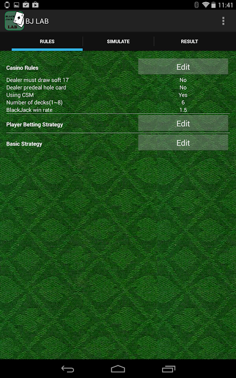 Csm Blackjack Strategy