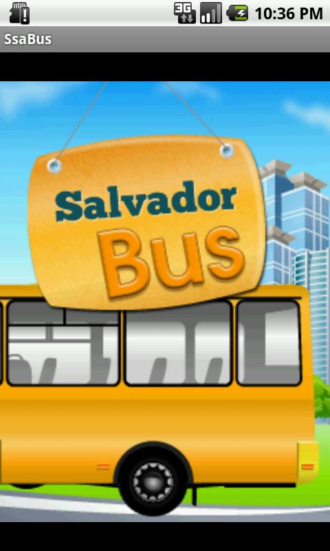 Android application Salvador Bus screenshort