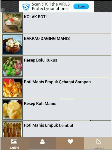 【免費書籍App】Aneka Resep Roti-APP點子