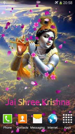 【免費個人化App】Lord Krishna LiveWP and Mantra-APP點子