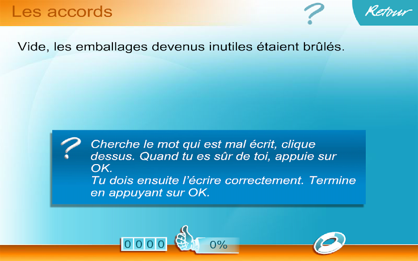 Orthographe 6e/5e Screen 2
