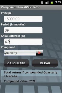Free Download Compound Interest Calculator APK
