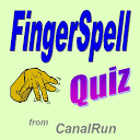 FingerSpell Quiz mobile app icon