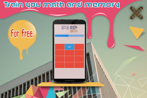 【免費教育App】Genius Memory Math Game-APP點子