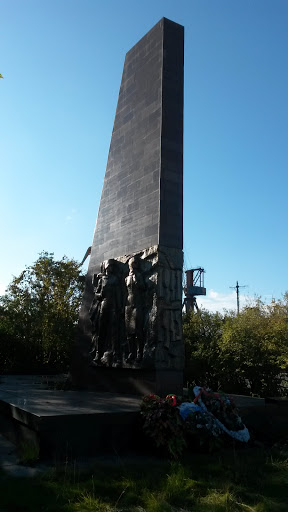 Memorial of the defenders of Murmansk Port