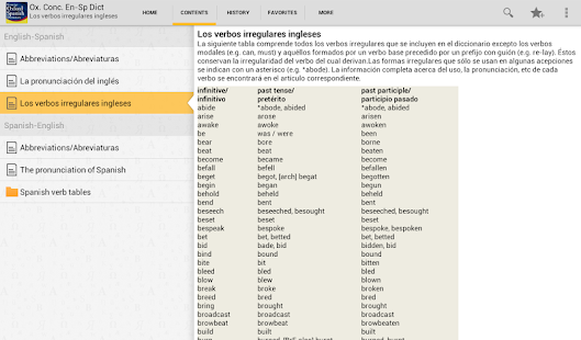 Concise Oxford Spanish Dict Screenshots 5