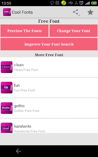 Free Cool Fonts for FlipFont