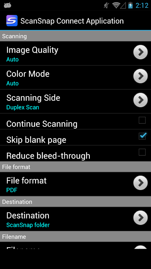 ScanSnap Connect Application. Android Apps on Google Play