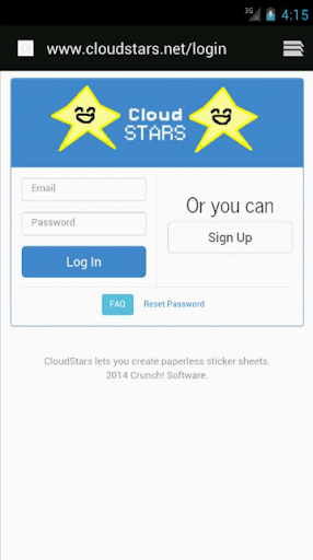 CloudStars: Reward Chart