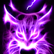 Purple Glowing Hellfire Kitty