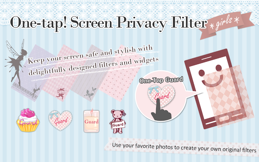 One-tap! Screen Privacy Filter Screen 1