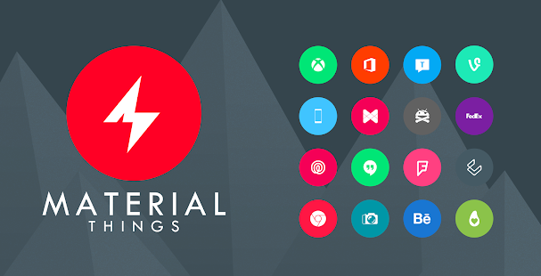 Material Things Lollipop Theme - screenshot thumbnail