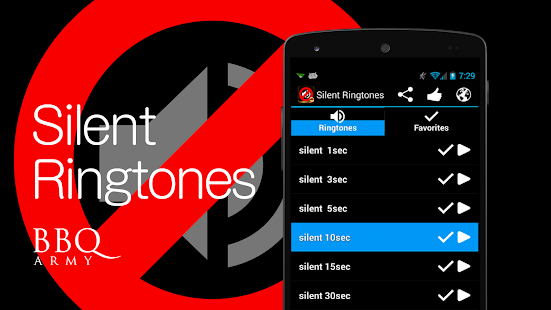 silent ringtone android download