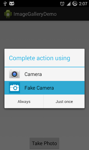 Fake Camera