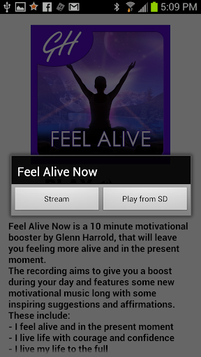 【免費生活App】Feel Alive Now - Glenn Harrold-APP點子