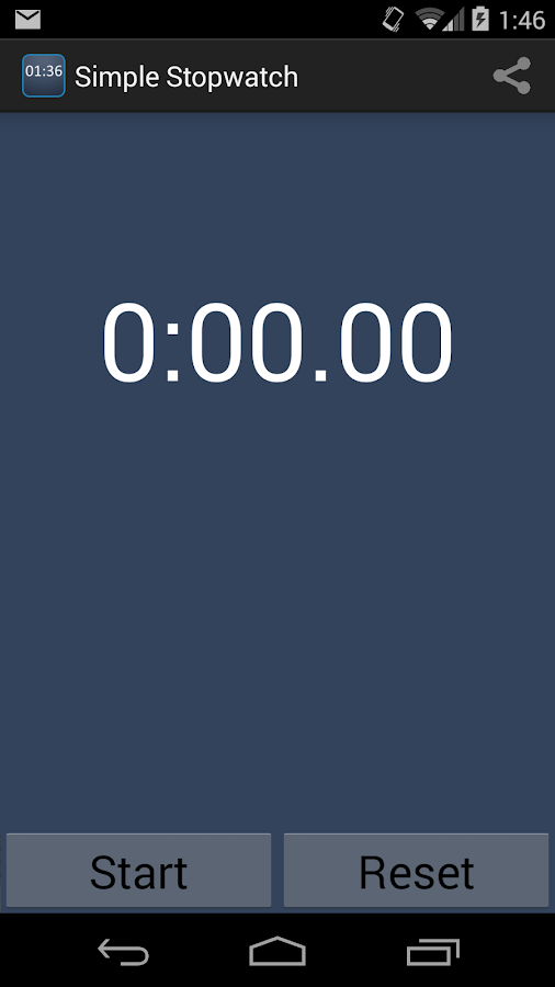Simple Stopwatch Android Apps on Google Play