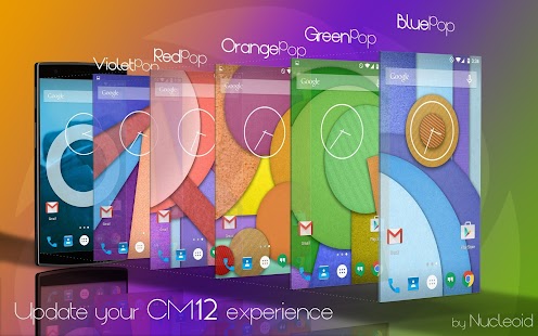 How to mod CM12 Violet Pop Theme lastet apk for android