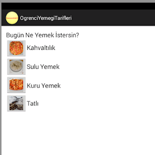 Lastest Öğrenci Yemek Tarifleri APK