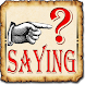 Whats the Saying? 1Pic-1Phrase icon