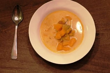 Chunky Butternut Squash and Potato Soup