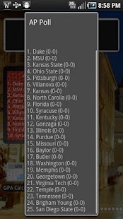 How to get College Basketball AP Poll 1.2 unlimited apk for android