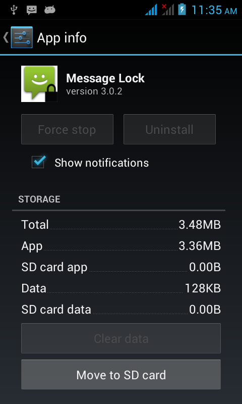 Lock for Messages (SMS Lock) - screenshot