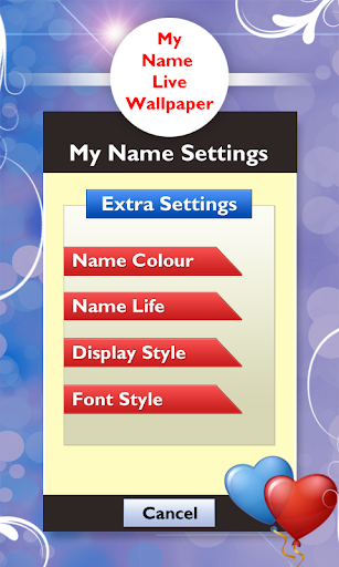 【免費個人化App】My Name Live Wallpaper-APP點子