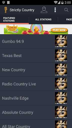 【免費音樂App】Strictly Country Radio-APP點子