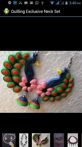 Quilling NeckSet