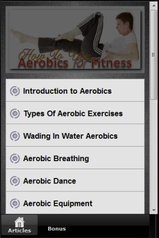 Aerobics For Fitness