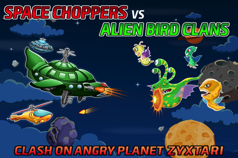 Space Choppers Vs Bird Clans