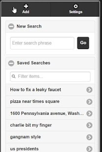 Lastest Saved Search APK
